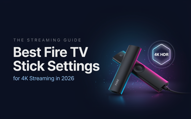 Best Fire TV Stick Settings for 4K Streaming in 2026 Best Fire TV Stick Settings for 4K Streaming in 2026